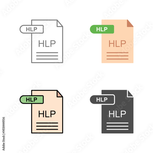 HLP Vector Icon