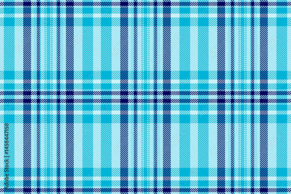 Veil texture tartan pattern, style seamless vector check. Sixties background fabric textile plaid in cyan and light colors. Veil texture tartan pattern, style seamless vector check. Sixties background fabric textile plaid in cyan and light colors.