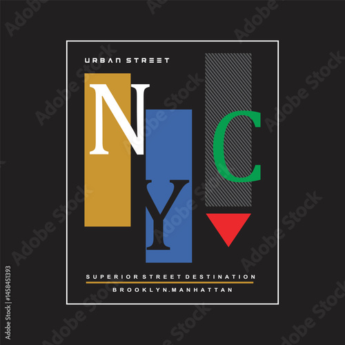 design typography vector illustration for print