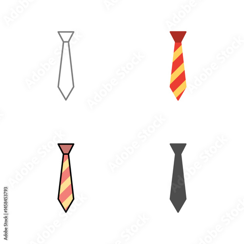 Tie Vector Icon