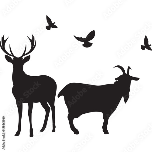 Wildlife Animal Silhouette
