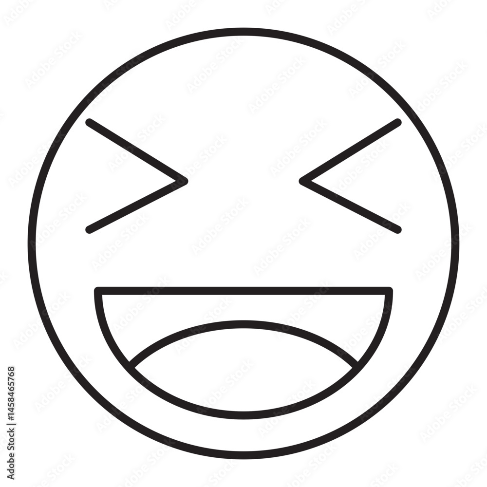 Face Emoji Line Face Emoji Line