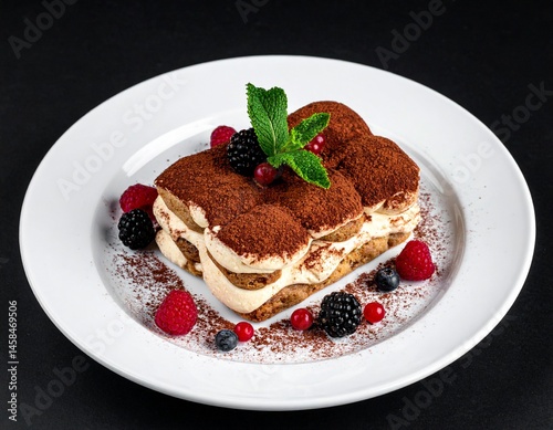 Obraz na płótnie Tiramisu w salonie