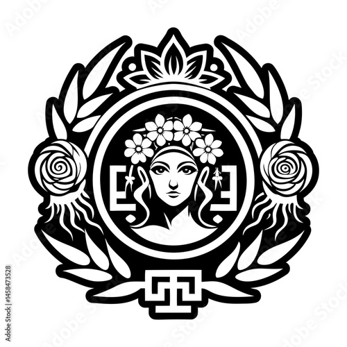 A solid style icon depicting hesperides