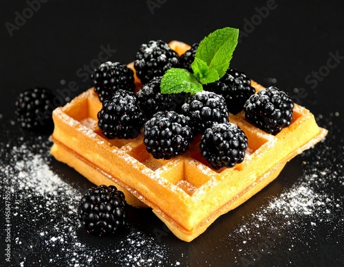 Obraz na płótnie Waffeln w salonie