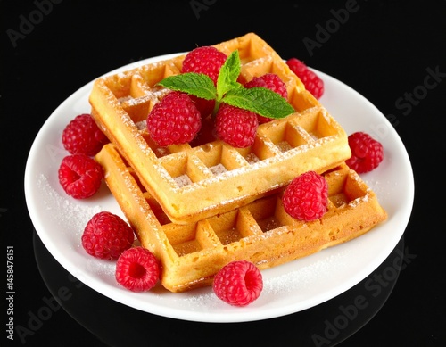 Obraz na płótnie Waffeln w salonie