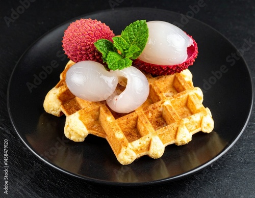 Obraz na płótnie Waffeln w salonie