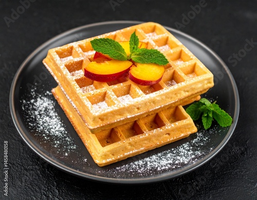 Obraz na płótnie Waffeln w salonie