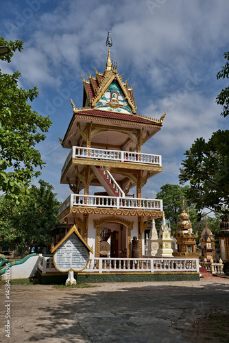 Wat Luang in Attapeu, the golden jewel of Laos