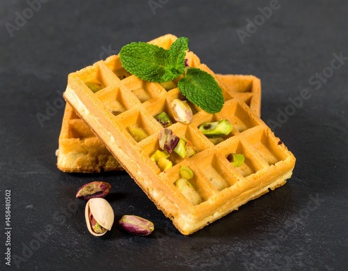 Obraz na płótnie Waffeln w salonie