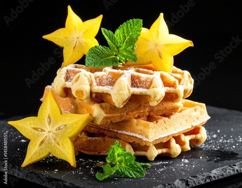 Obraz na płótnie Waffeln w salonie