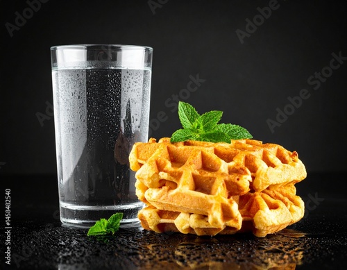 Obraz na płótnie Waffeln w salonie