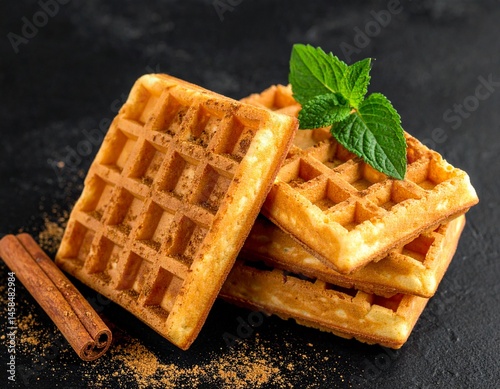 Obraz na płótnie Waffeln w salonie