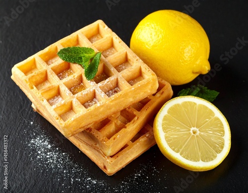 Obraz na płótnie Waffeln w salonie
