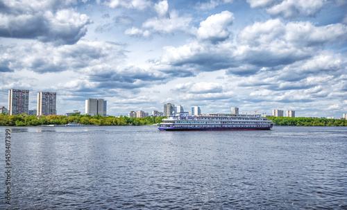 view of the river Moscow