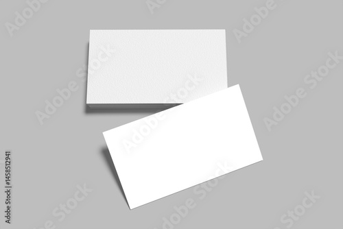 business card blank mockup
