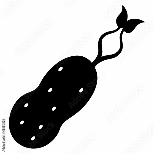 Vector illustration of a mashed potato
