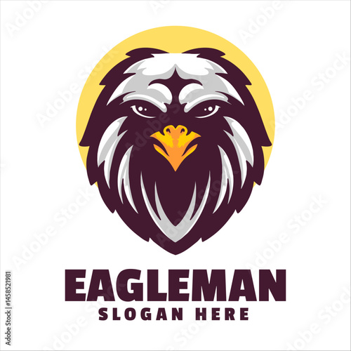 Eagle Mascot Logo
