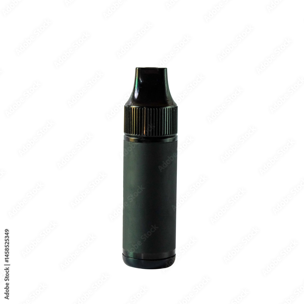 Electronic cigarette that simulates tobacco smoking on a white background. Electronic cigarette that simulates tobacco smoking on a white background.