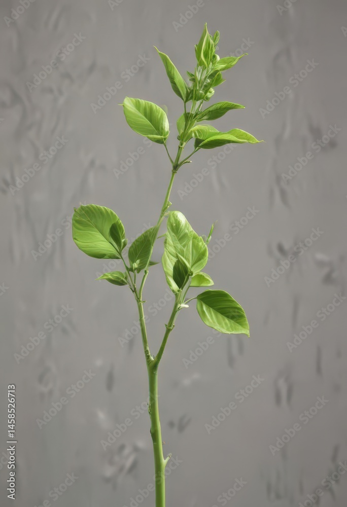 Obraz premium Soft, young shoots, bright lime green, gently swaying , light, soft
