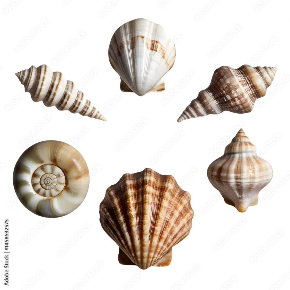 Seashell Collection Transparent PNG Seashell Collection Transparent PNG