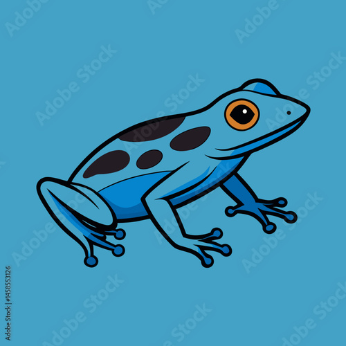 sleek design poison dart frog