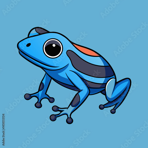 sleek design poison dart frog