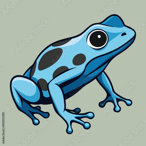 sleek design poison dart frog