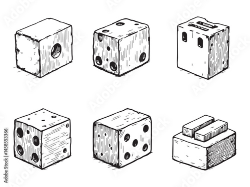 Concrete Blocks Clear Vision Art