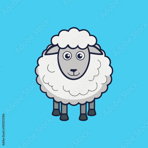  sleek design sheep vector 