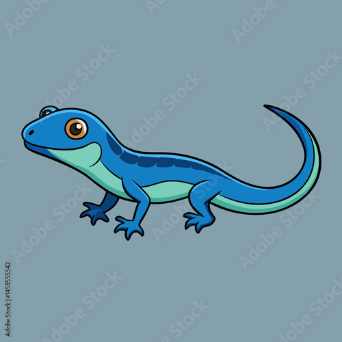sleek design skink vector