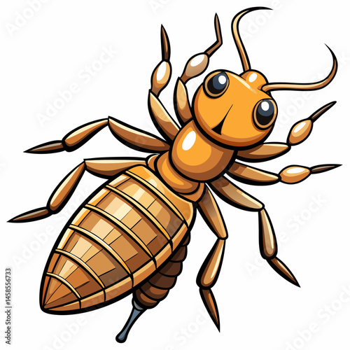  sleek design termite vector