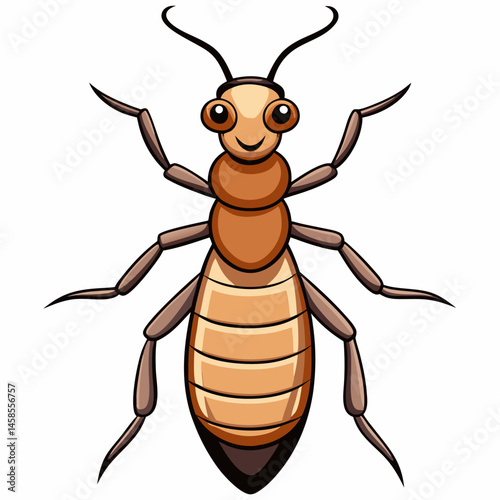 sleek design termite vector