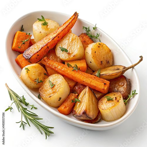 baked potatoes with vegetables