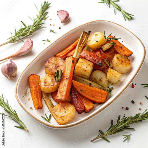 baked potatoes with vegetables