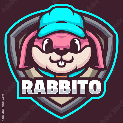 Rabbit Cute Mascot Logo