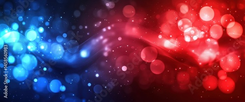Fantasy color light and shadow effects