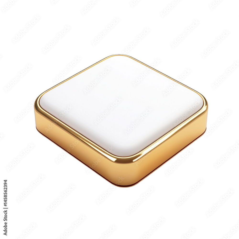 Golden square frame white center vibrant background Golden square frame white center vibrant background