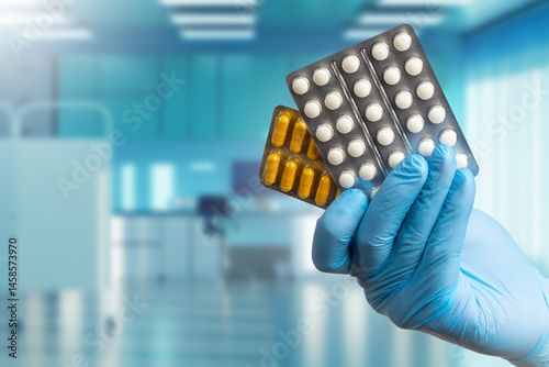 Blisters with antibiotics t...