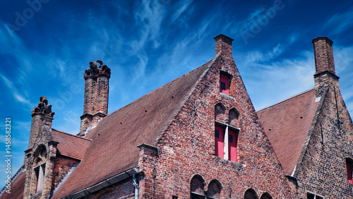 Neo flemish renaissance house in Belgium