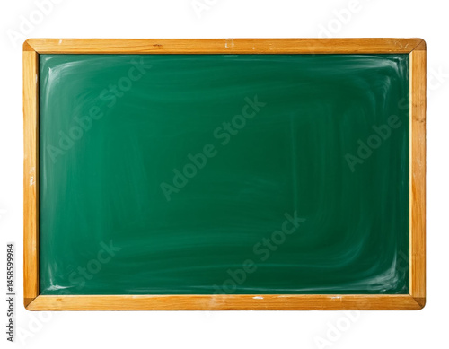 School board green on transparent PNG background. Generated by AI.