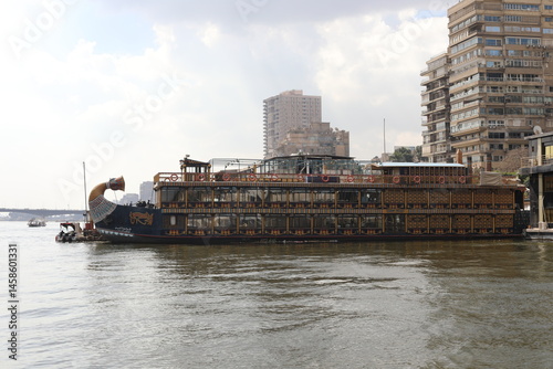 boat on the river