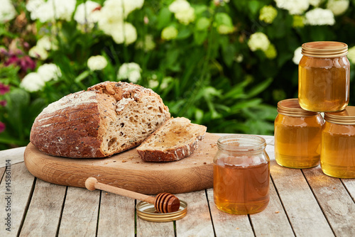 Bread and honey