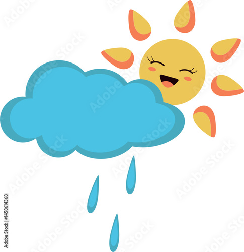 Yellow sun icons. Shine sun ray. Weather icon. Climate change, weather forecast