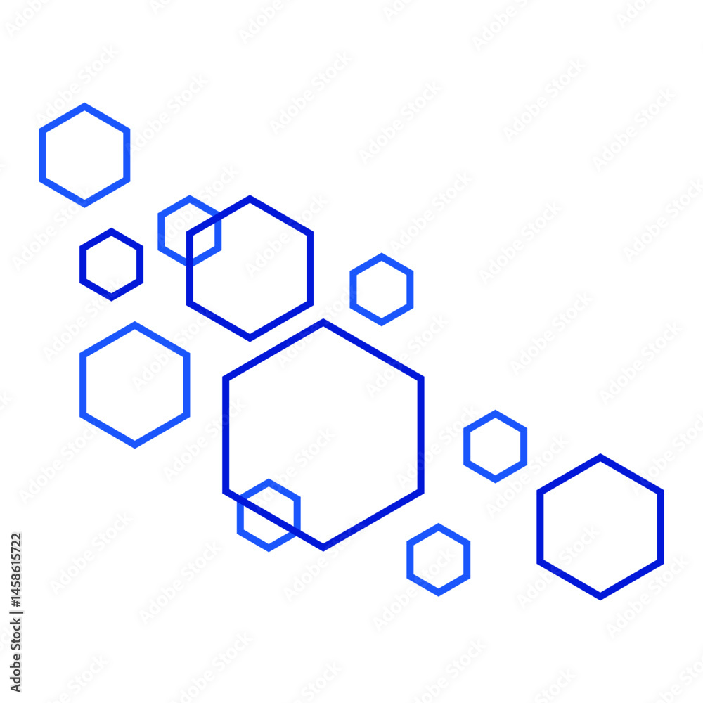 Hexagon Corner Element Hexagon Corner Element