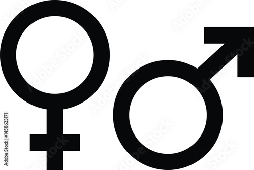 male and female symbols