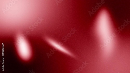 a red and white image of a heart with a red background