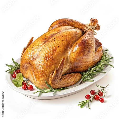roasted chicken with vegetables