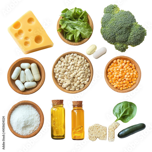 Healthy food and supplements