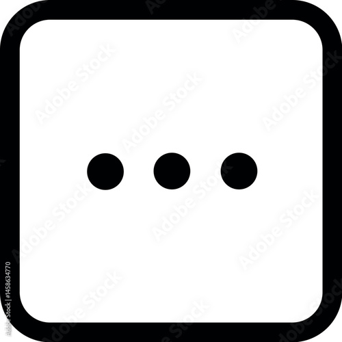 Ícones de Menu Minimalistas em Estilo Flat – UI/UX, Web e Mobile, perfeitos para interfaces de usuário (UI/UX), design de aplicativos mobile, web - Minimalist Menu Icons in Flat Style – UI/UX, Web